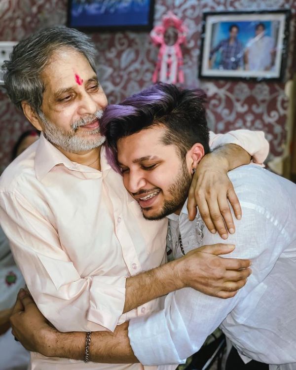 Roshan (Rosh) Gupta with his father