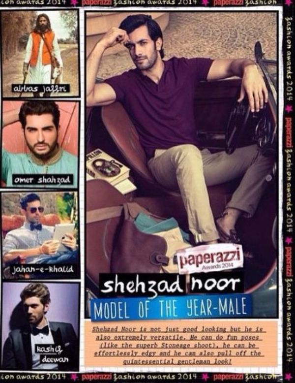 Shahbaz Noor - Model of the Year - Male