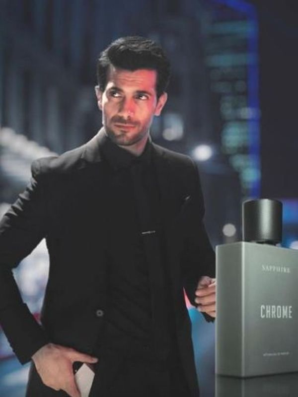 Shahzad Noor in the TV commercial for Sapphire perfume