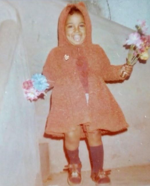 Shilpi Sharma during her childhood