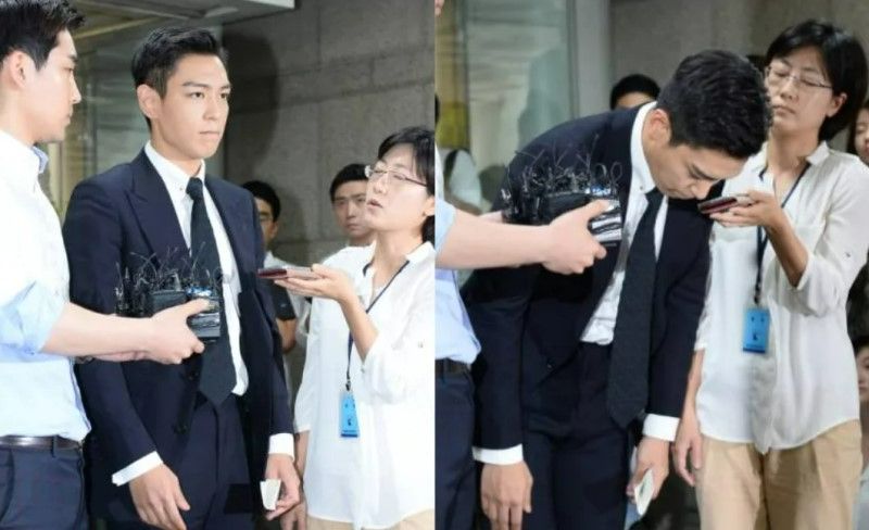 T.O.P acknowledging all charges at the trial in 2016