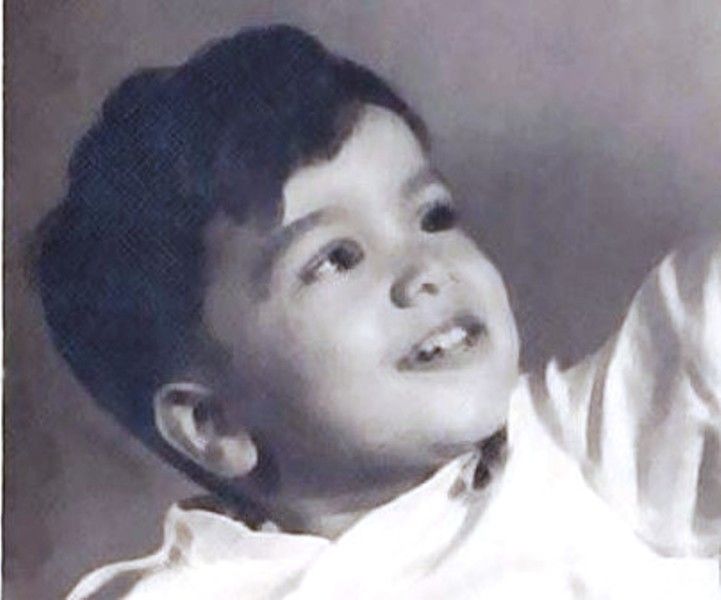 Tajdar Amrohi in his childhood