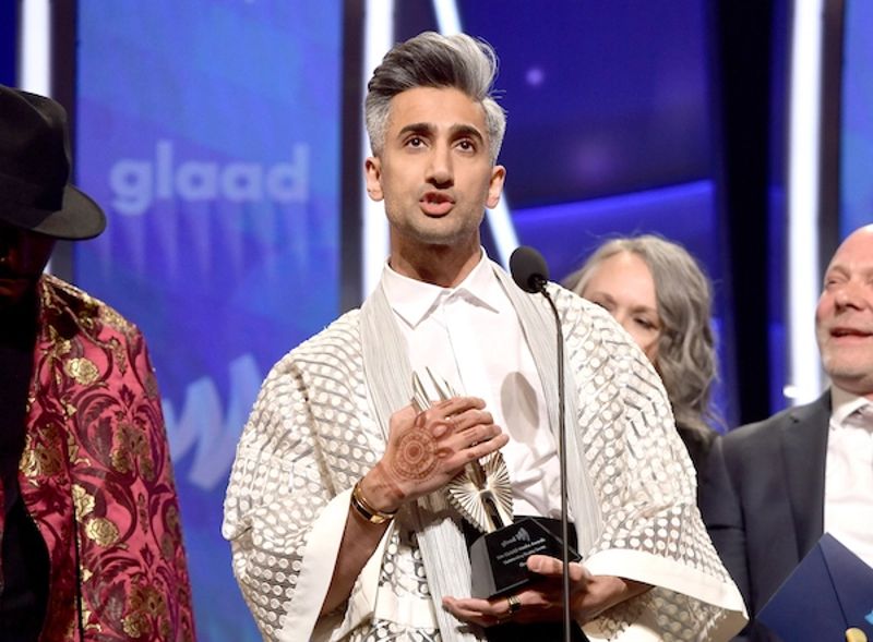 Tan France Sharing an Award for 'Queer Eye'