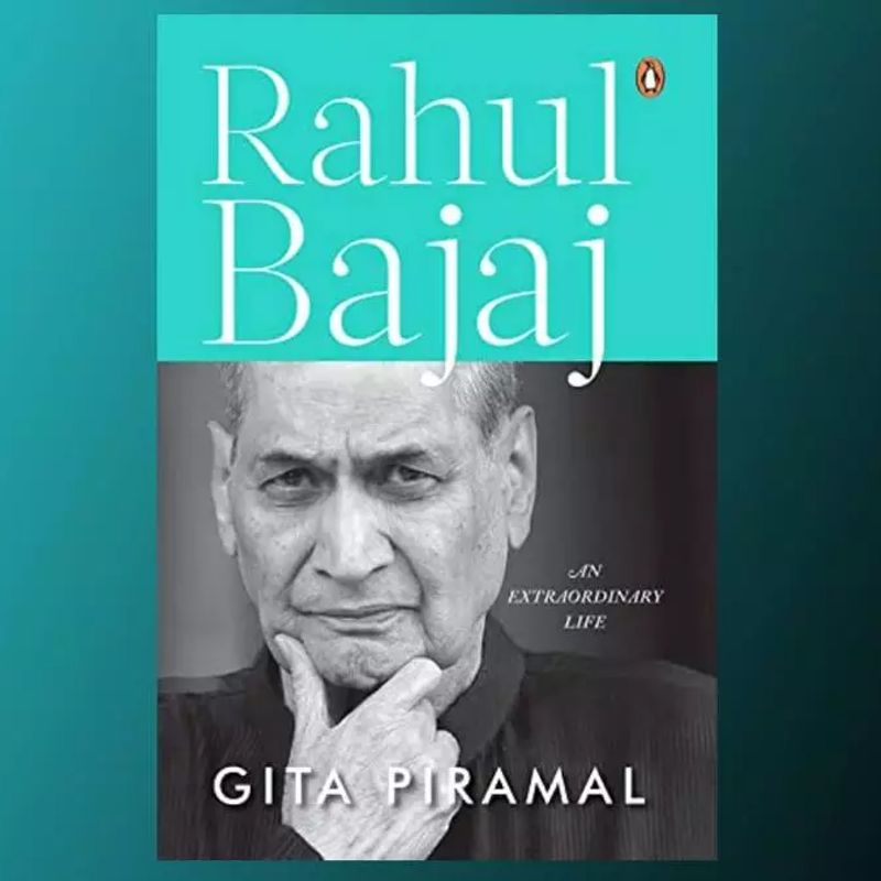 The book 'Rahul Bajaj An Extraordinary Life'