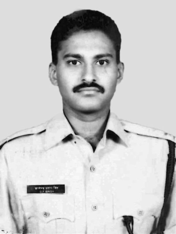 A photo of G. P. Singh taken after his passing out parade from SVPNPA