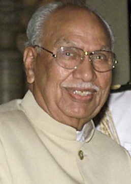 A picture of Brijmohan Lall Munjal, father of Pawan Munjal