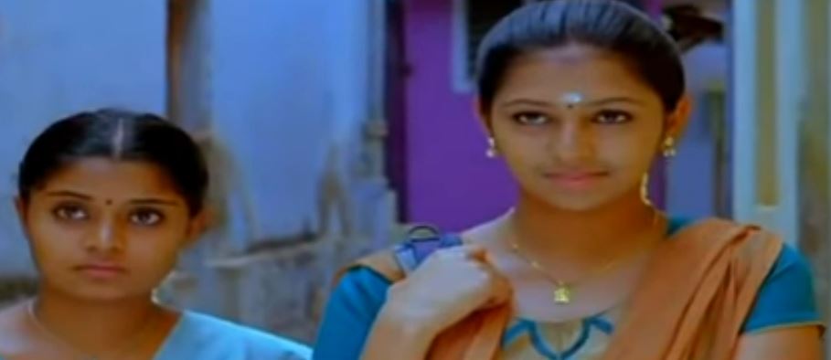 A screengrab from the film Sundarapandian, starring Lakshmi Menon
