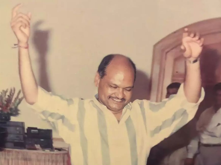 A young Anil Agarwal