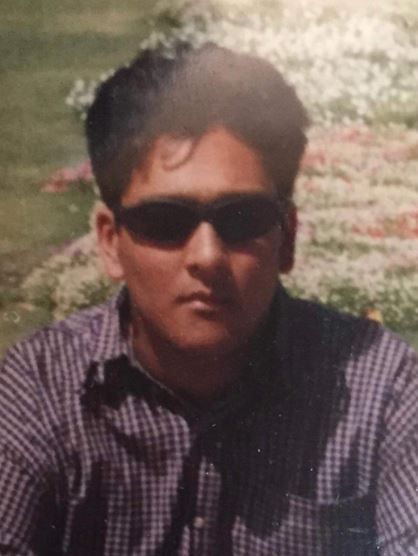 Ali Sethi when he was 15 years old