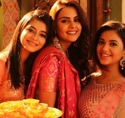 Alisha Parveen in a still from the serial Gathbandhan in 2019