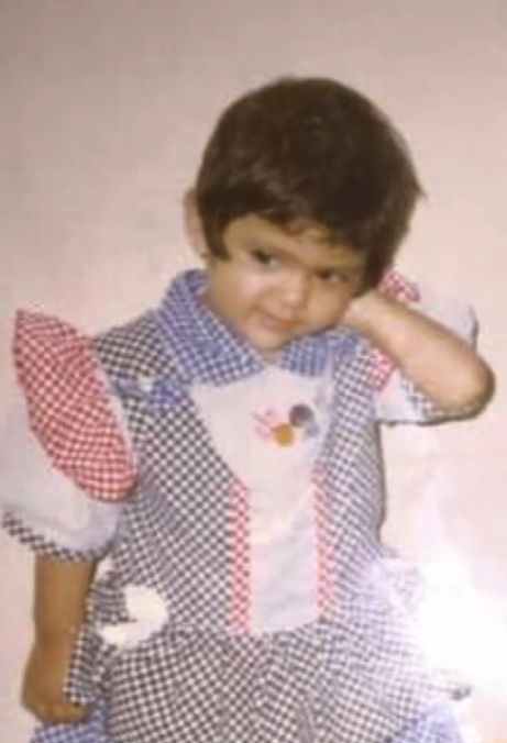 Ambika Dutt childhood picture