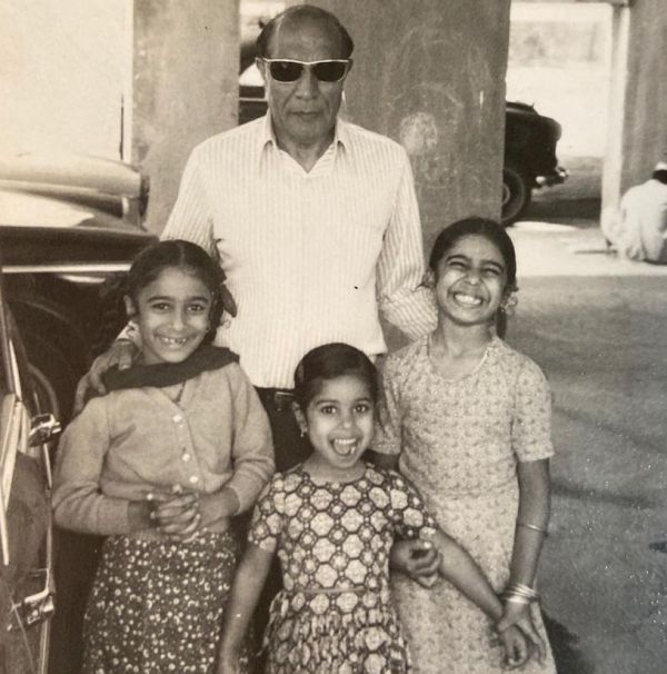 Amira Gill's family before the partition of India