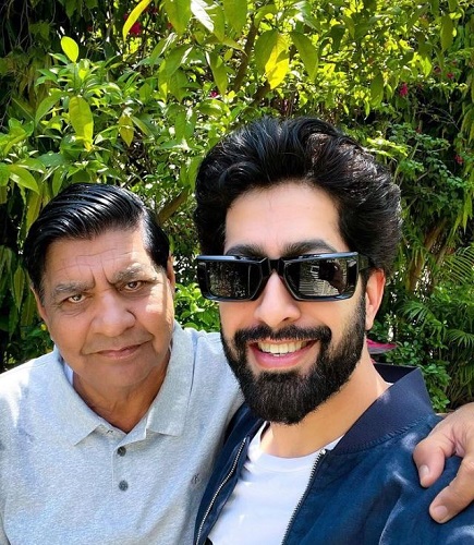 Ankur Bhatia and his father