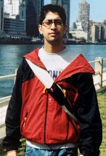 Ankur Bhatia during his college days