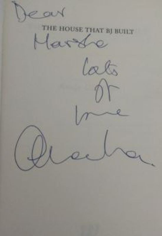 Anuja Chauhan's signature