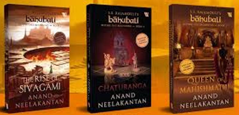 Bahubal;i book series by Anand Neelakantan