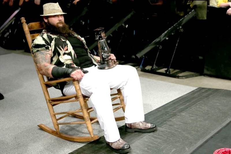 Bray Wyatt in WWE as the head of The Wyatt Family