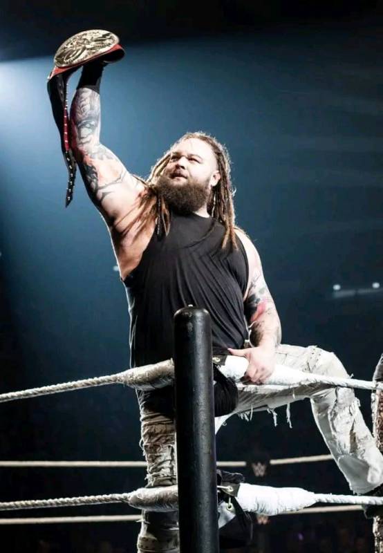 Bray Wyatt with WWE Championship Belt