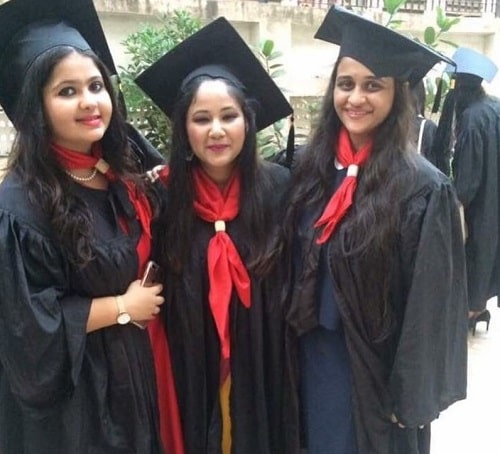 Devashree Sanghvi on her graduation day