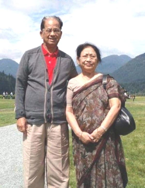Gaurav Gogoi's parents, Tarun Gogoi and Dolly Gogoi