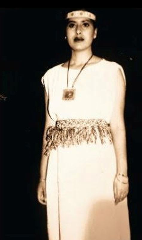 Ish Amitoj Kaur in her younger days