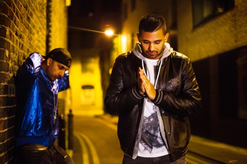 Jaz Dhami with Dr. Zeus in a still from the song 'Zulfa'