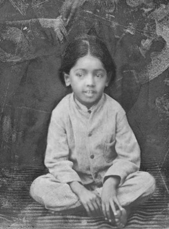 Jiddu Krishnamurti's childhood picture