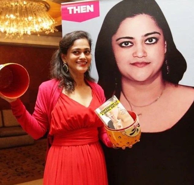 Kalli Purie while promoting her book Confessions of a Serial Dieter in 2012