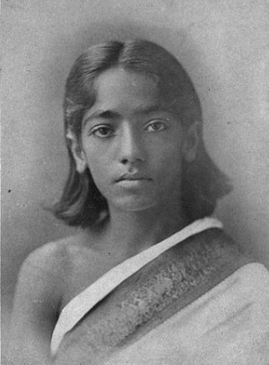 Krishnamurti in 1910