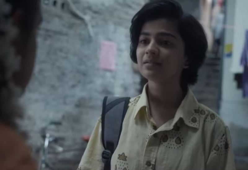 Krutika Deo as young Shreegauri Sawant in the web series 'Taali' (2023)