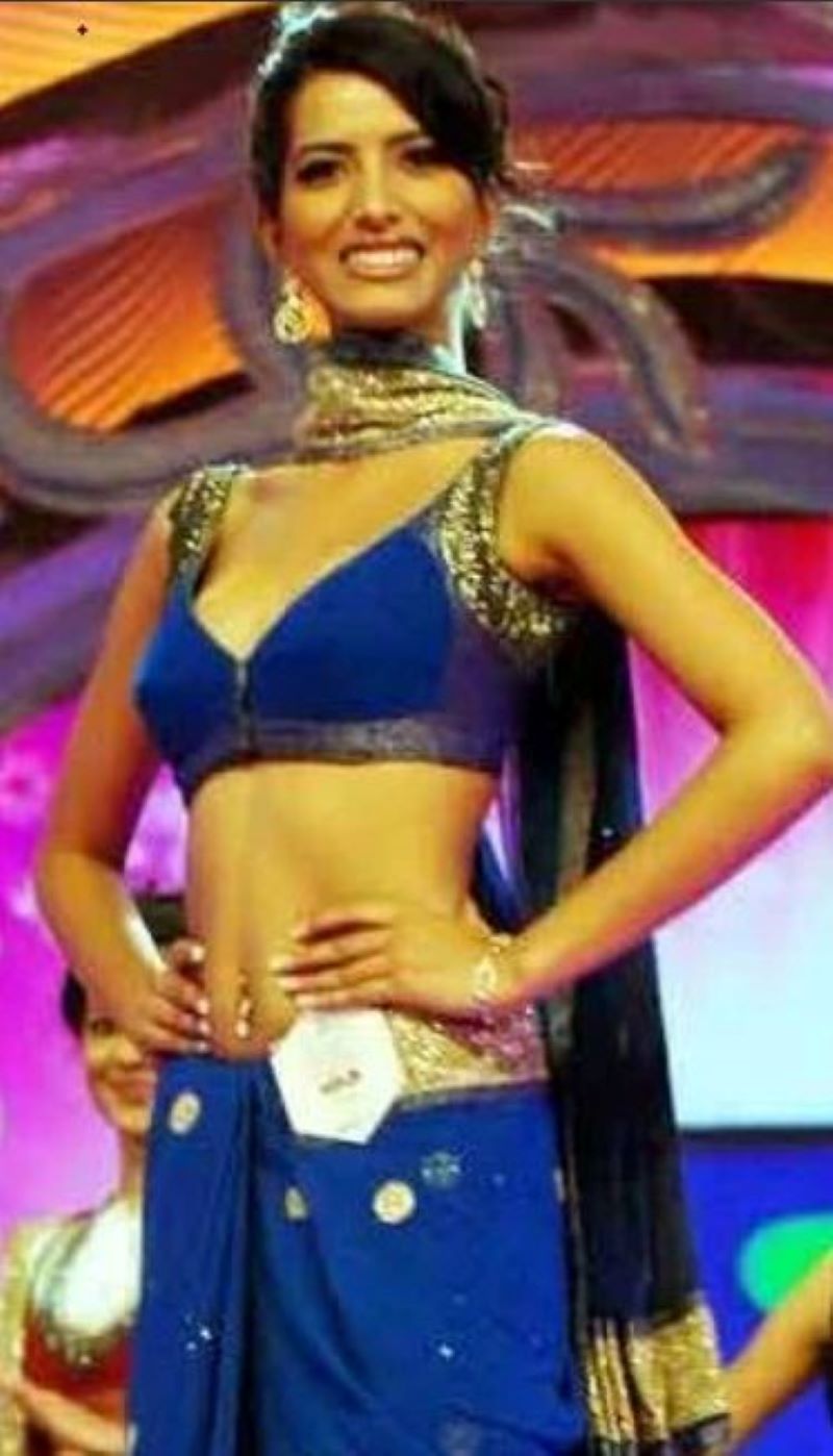 Manasvi Mamgai during Miss Femina India World 2010