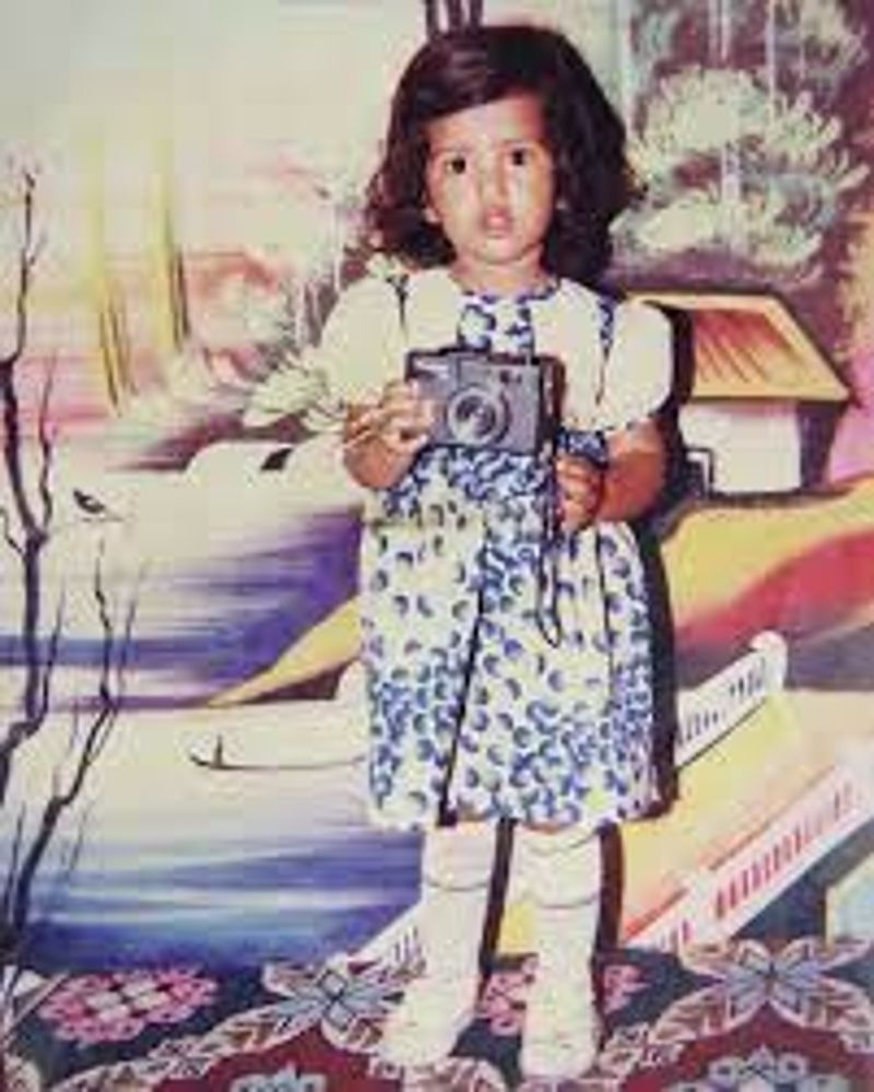 Manasvi Mamgai in her childhood
