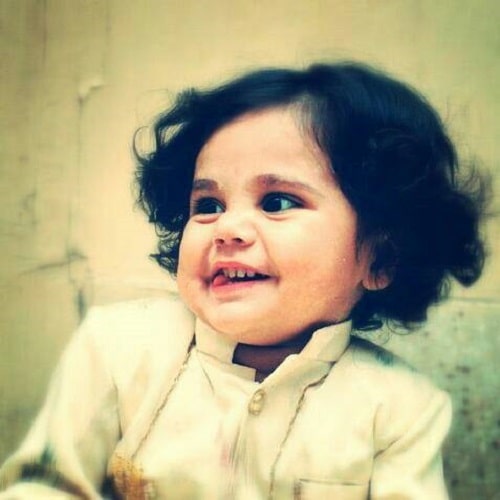 Manav Soneji's childhood picture
