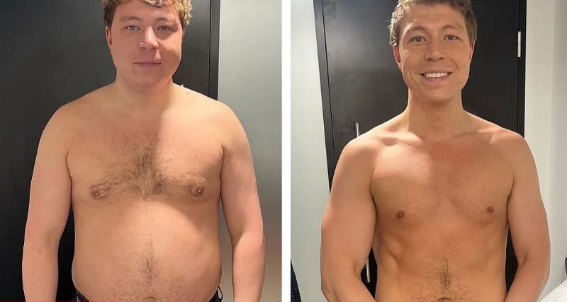Patrick Christys' physical transformation after recovering from alcohol addiction
