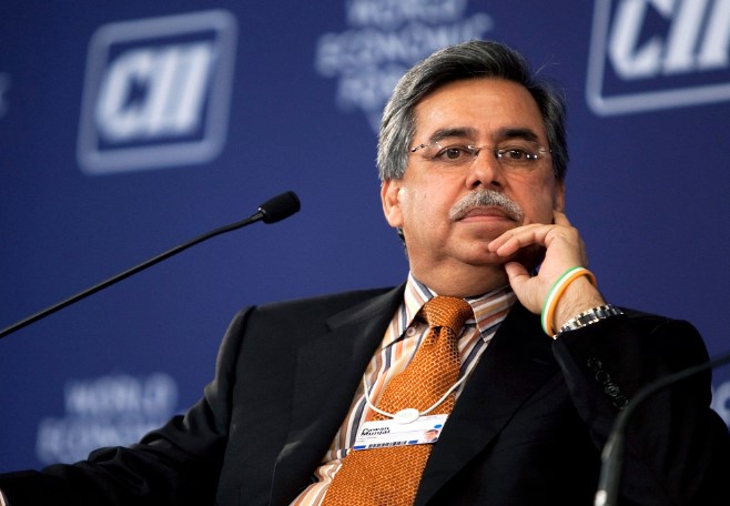 Pawan Munjal while attending a conference at CII