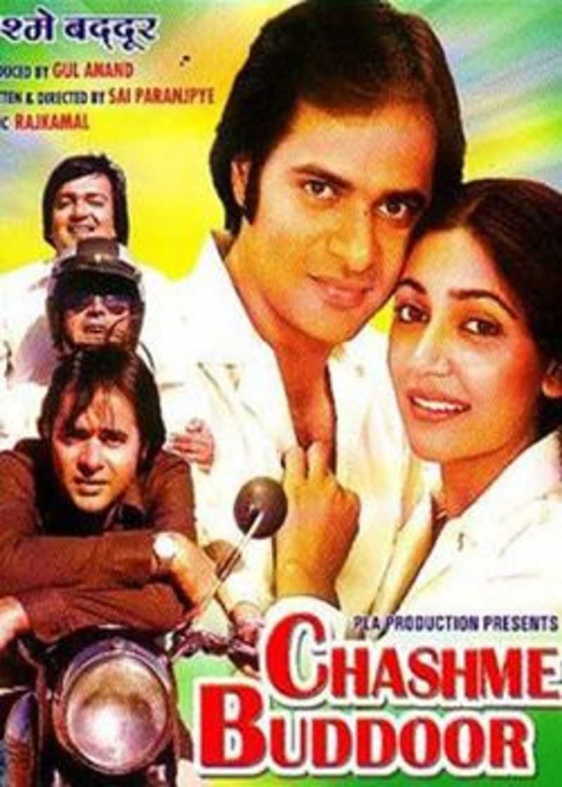 Poster of the film Chashme Baddoor (1981) starring Vinod Nagpal