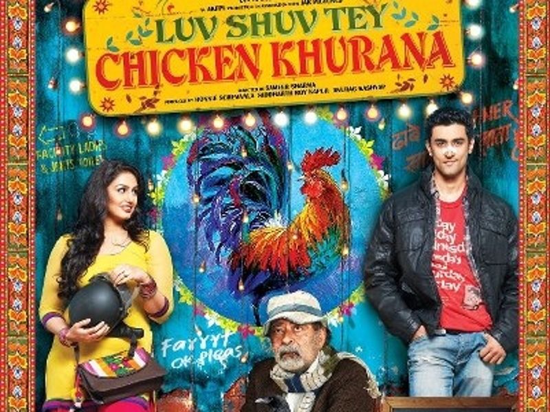 Poster of the film Luv Shuv Tey Chicken Khurana (2012) starring Vinod Nagpal