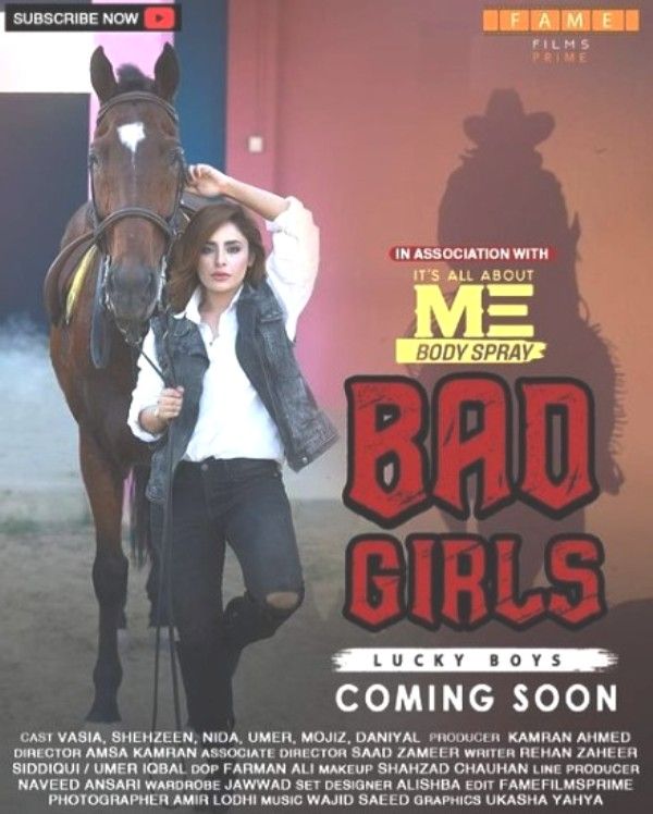 Poster of the series Bad Girls starring Nida Firdous