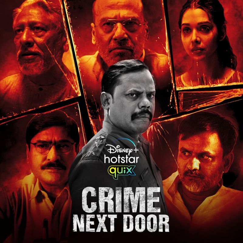 Poster of the series 'Crime Next Door'