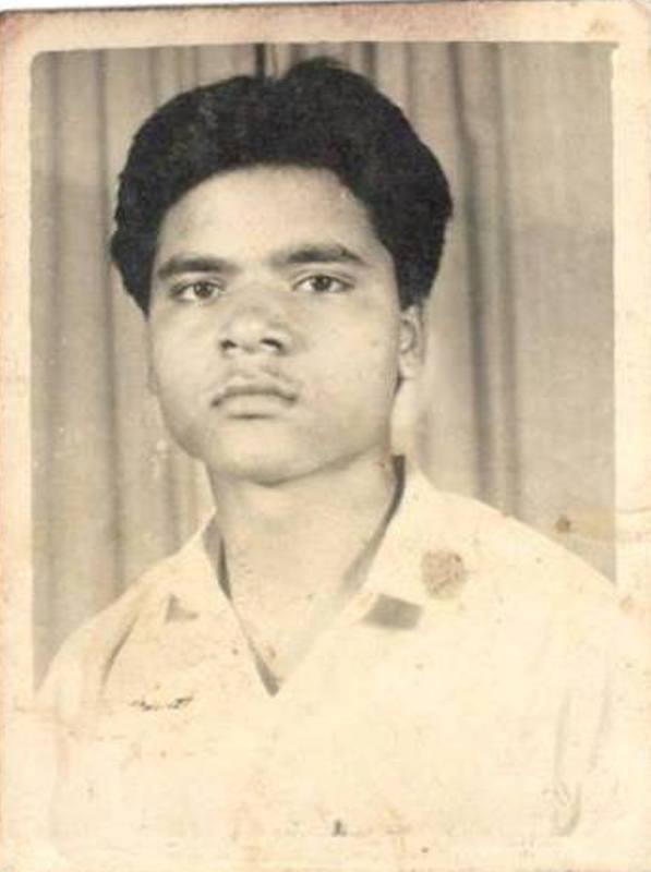Premoday Khakha in his youth
