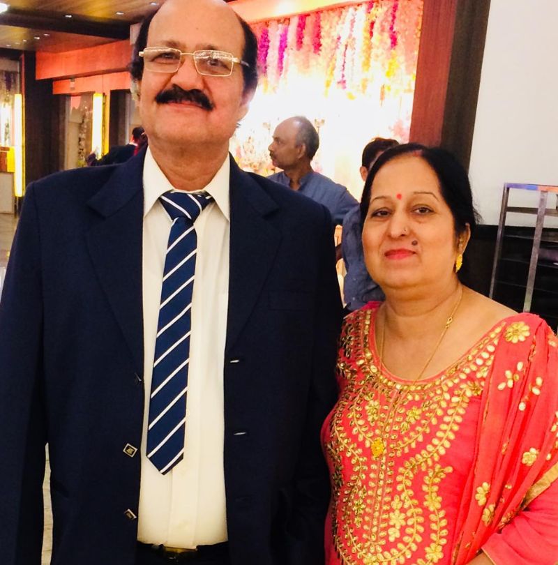 Sagar Wahi's parents