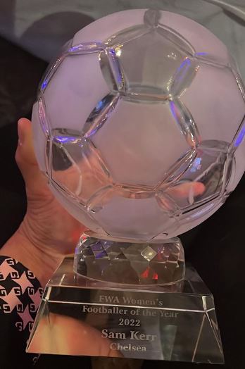 Sam Kerr's Player of the Year award