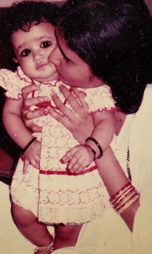 Sana Amin Sheikh's childhood photo