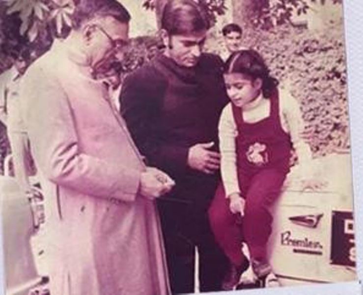 Shruti Choudhry's childhood image