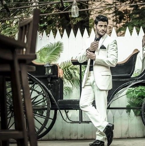 Siddhant Issar in a print shoot