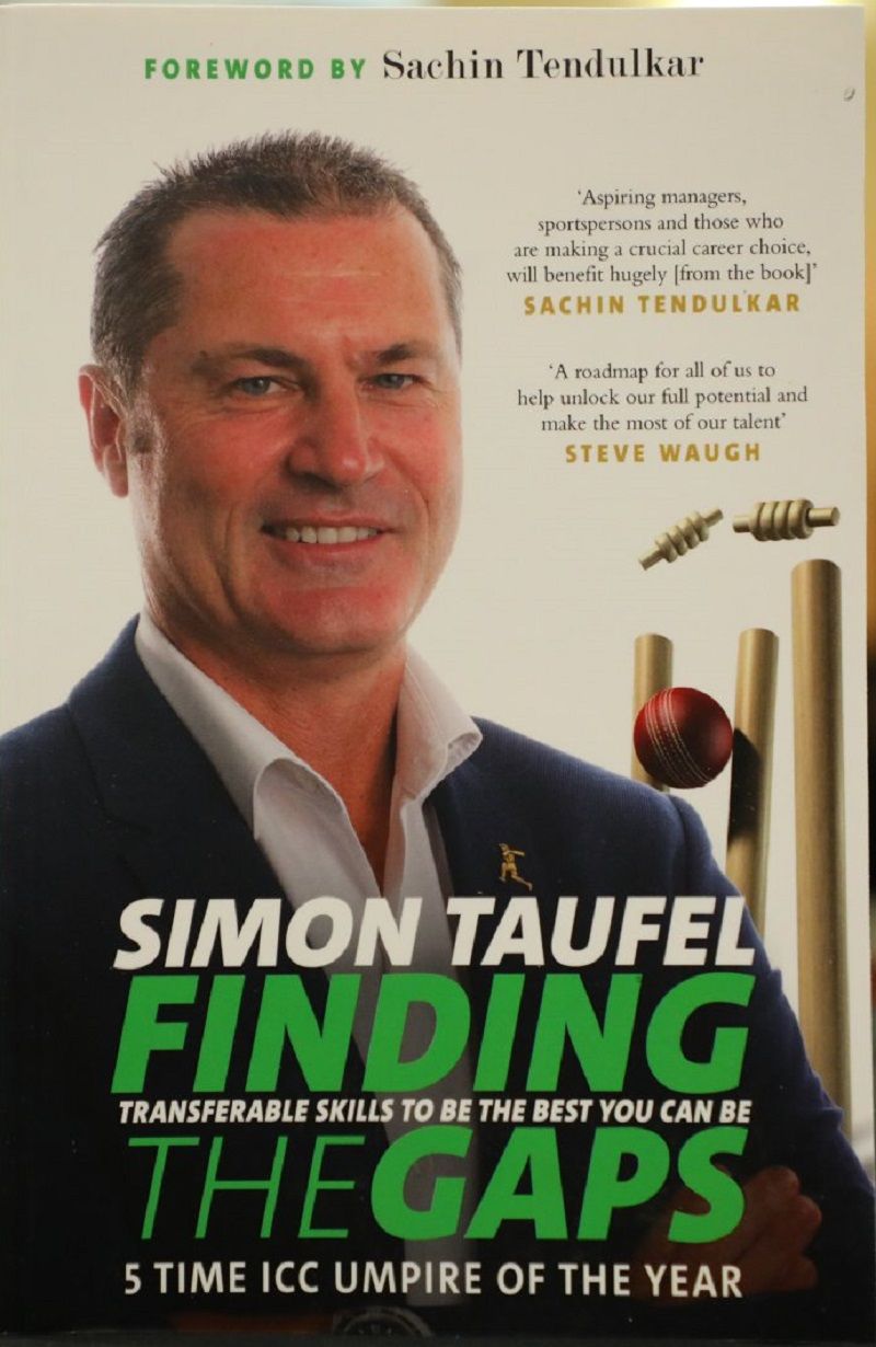 Simon Taufel's book 'Finding The Gaps'