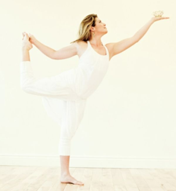 Sophie Grégoire Trudeau practicing yoga