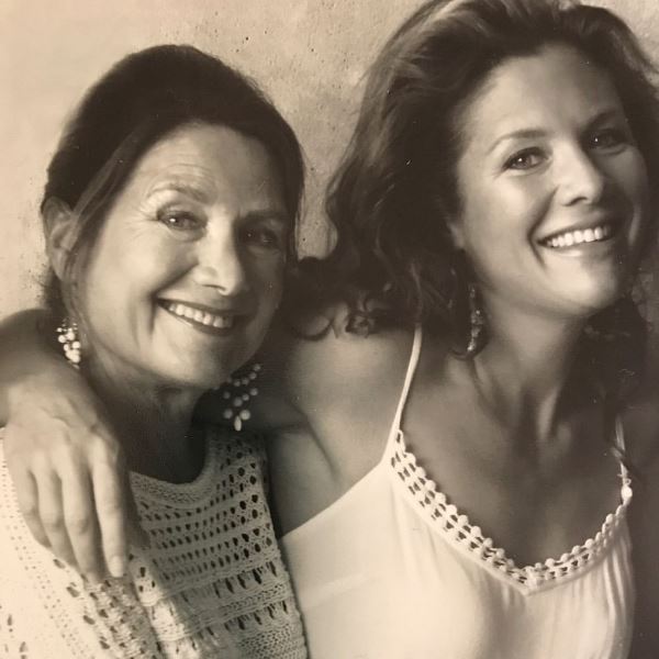 Sophie Grégoire Trudeau with her mother