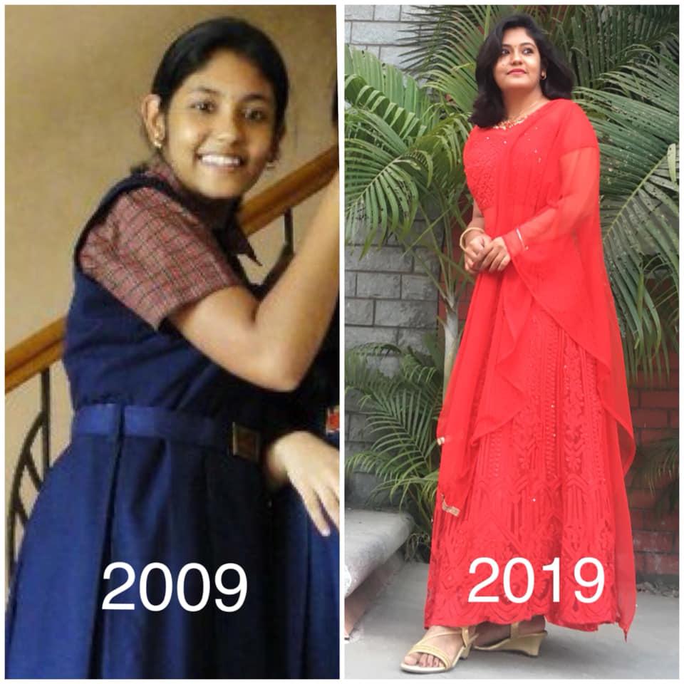 Sruthi Shanmuga Priya's transformation from school days to acting days