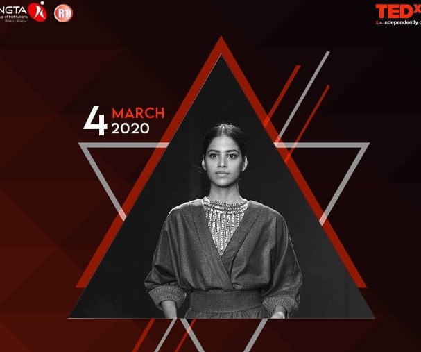 T J Bhanu on the advertisment of TEDx